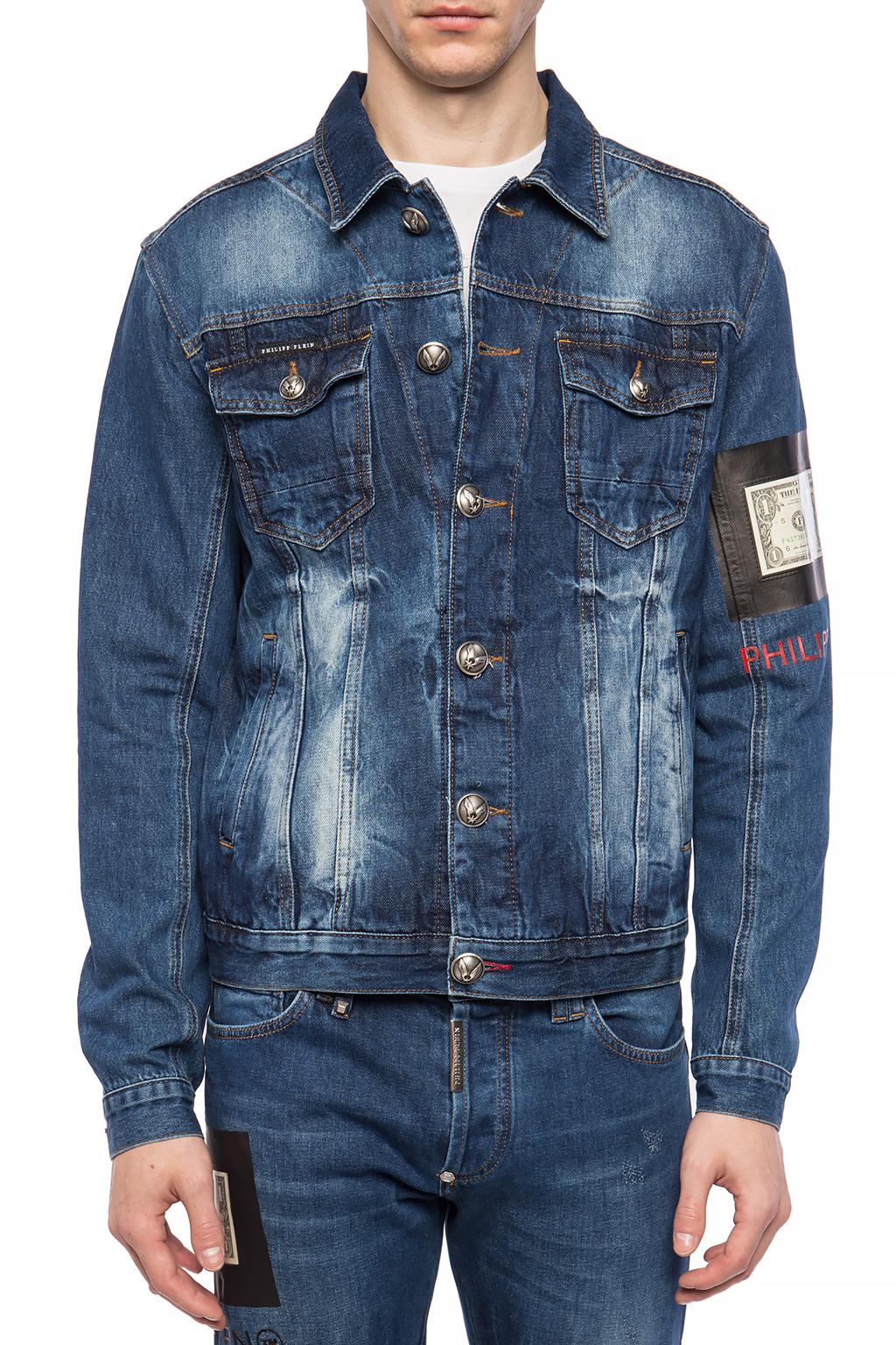 Philipp plein clearance denim jacket